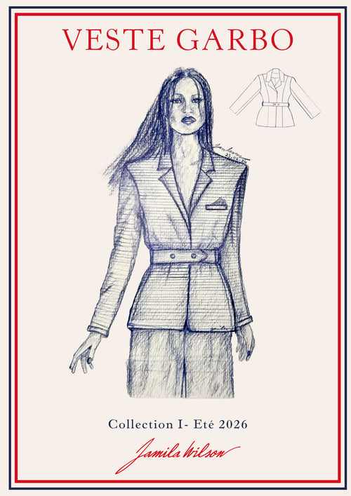 Affiches croquis de mode