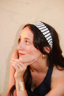 Bandeau Bardot Rayé